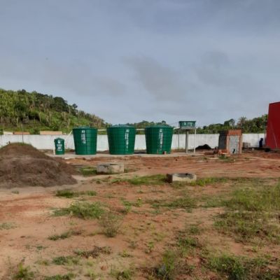 Estação de trtamento de esgoto com Areação